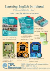 Learning English in Ireland — wholesale discount price list